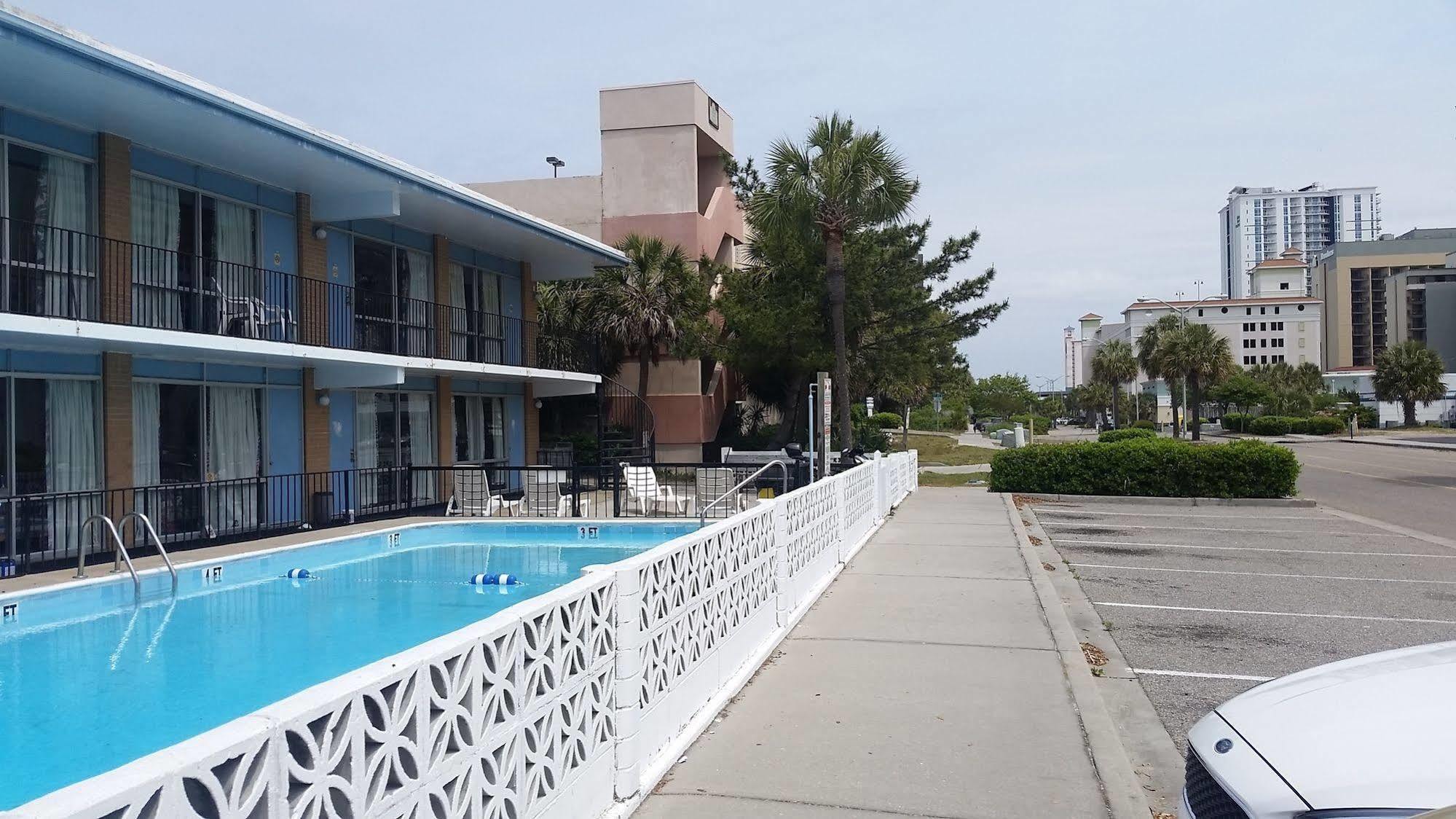 Carolina Tarheel Motel Myrtle Beach Bagian luar foto